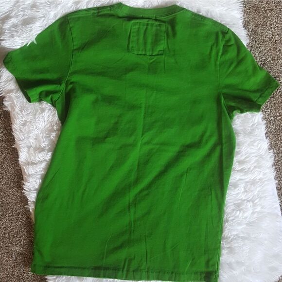 Abercrombie and Fitch green Muscle Tshirt Size Large - Picture 4 of 4